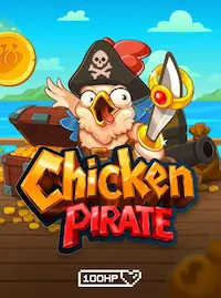 Chicken Pirate crash game at OROJILI COM